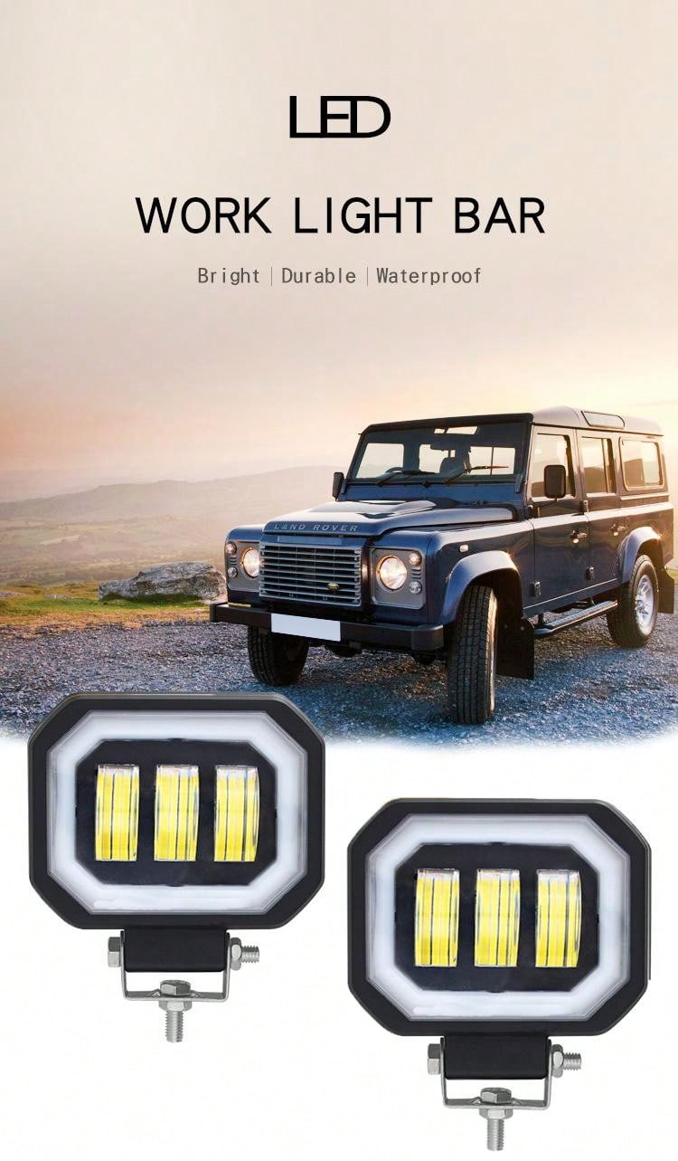 1 Pack LED Work Light Car Truck OffRoad Auxiliary Lighting LED