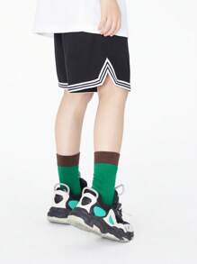 Annil Boys' Summer Stretch Sports Casual Shorts