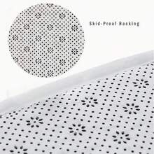 1 Miếng , Retro Puffy Cây thông noel Mẫu Tấm lót , Không trượt Chống thấm dầu Không thấm nước Thảm trải sàn , Chống bụi bẩn Thảm trải sàn , Đối với Phòng bếp Phòng khách Giặt Phòng tắm , Phòng Trang trí - Nhiều màu - Xem 6