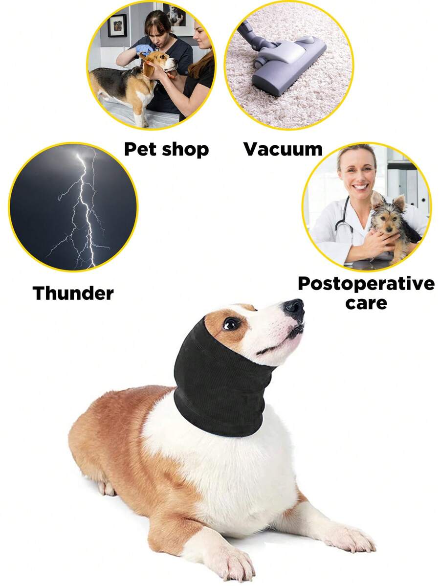 Dog Noise Cancelling Ear Muffs, Dog Ear Cover for Anxiety Relief