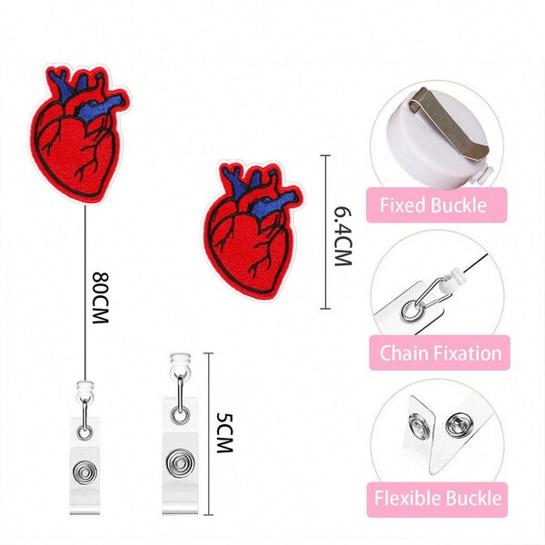 1pc Embroidered Nurse Medical Staff Rescue Vehicle Medicine Box Pill