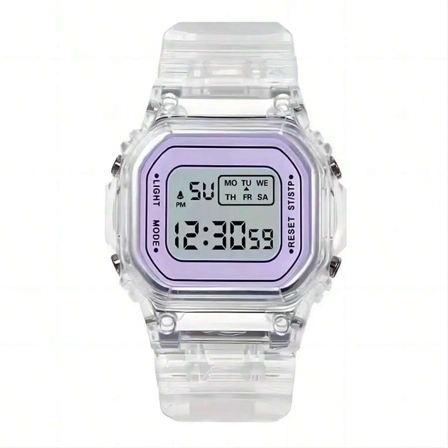 Women's Digital Watches - Purple - View 1