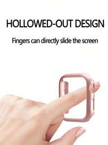 兼容Apple Watch水鑽裝飾錶殼隨機帶或不帶按鈕 - 彩色 - 查看 5