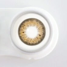 MagisTer Color Contact Lens 14.2mm 6 Months  Power 0.00 Sage Brown Natural Looking Contacts With Iris-Mimicking Design - Sage Brown - View 3