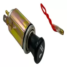 Encendedor Automotriz Universal Con Base Sin Luz - Negro - Ver 1