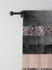 2入組大理石水晶紋路木紋圖案帶紋理窗簾,不開孔窗簾,適用於臥室辦公室廚房客廳書房家居裝飾 - 彩色 - 查看 6