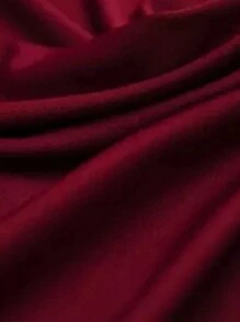 Fabric - 酒紅色 - 查看 1