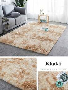 1入組柔軟蓬鬆的客廳短毛絨地毯,絨絨的卧室地毯,女孩們的家居裝飾地毯,可愛的豪華防滑可機洗地毯31.5*62.99in(80*160公分)-多色 - 彩色 - 查看 6