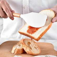 6入組矽膠烹飪用具套裝,耐熱,烘焙和服務用矽膠烹飪用具,適用於不粘烹飪用具(卡其色)