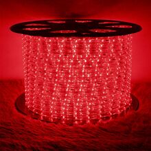 50/100/150/200ft Led Rope Light Strip Lights Waterproof Indoor Outdoor String Lighting Christmas Party Home Decor - Red - View 4