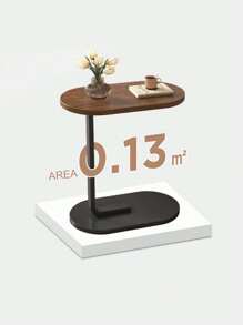 Multi-functional Portable Sofa Side Table, Moving Bedside Table With Storage Rack For Living Room/bedroom - Multicolor - View 4