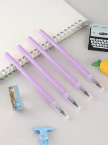 1/2/5 支无限铅笔无需削尖永恒铅笔无需墨水可爱无限笔美术用品学校文具笔尖橡皮擦