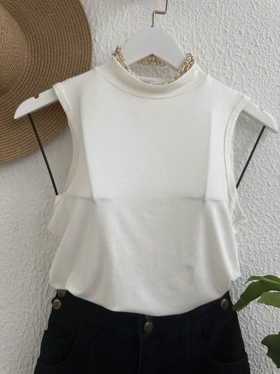 Women Tops - 白色 - 查看 1