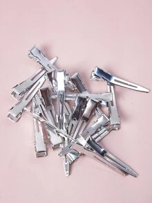 24 cái 2.1inch Màu bạc Hình chữ-U Kẹp tóc Đối với Tóc mái Định vị , Thích hợp Đối với Của phụ nữ Sử dụng hàng ngày - Bạc - Xem 4