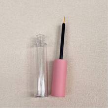 1入組10ml粉白色空睫毛膏管化妝品容器，空眼線液管睫毛管唇彩容器 - 粉色 - 查看 3
