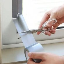 超強粘合布質彩帶,地毯防水彩帶,高粘度銀灰彩帶,diy家裝10/20米重裝彩帶(黑色)