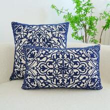 1pc Emboidery Cushion Cover Without Filler