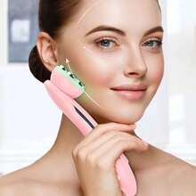 Facial Skin Care Led Photon 5 Colores FA Radiofrecuencia LED Photon Therapy Masaje Facial Lifting Facials - Rosa - Ver 2