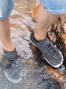 Calcetines Con Dedos Zapatos De Natación - Gris - Ver 2