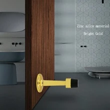 1 Miếng Đen Chống gió Và Chống va chạm Chặn cửa Với Cao su , Thích hợp Đối với Và Phòng tắm - Xám - Xem 10