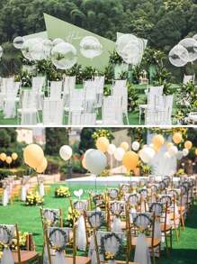 1pc Black Soft & Dense Mesh Net Fabric Tulle Fabric For Diy Decoration - Black - View 6