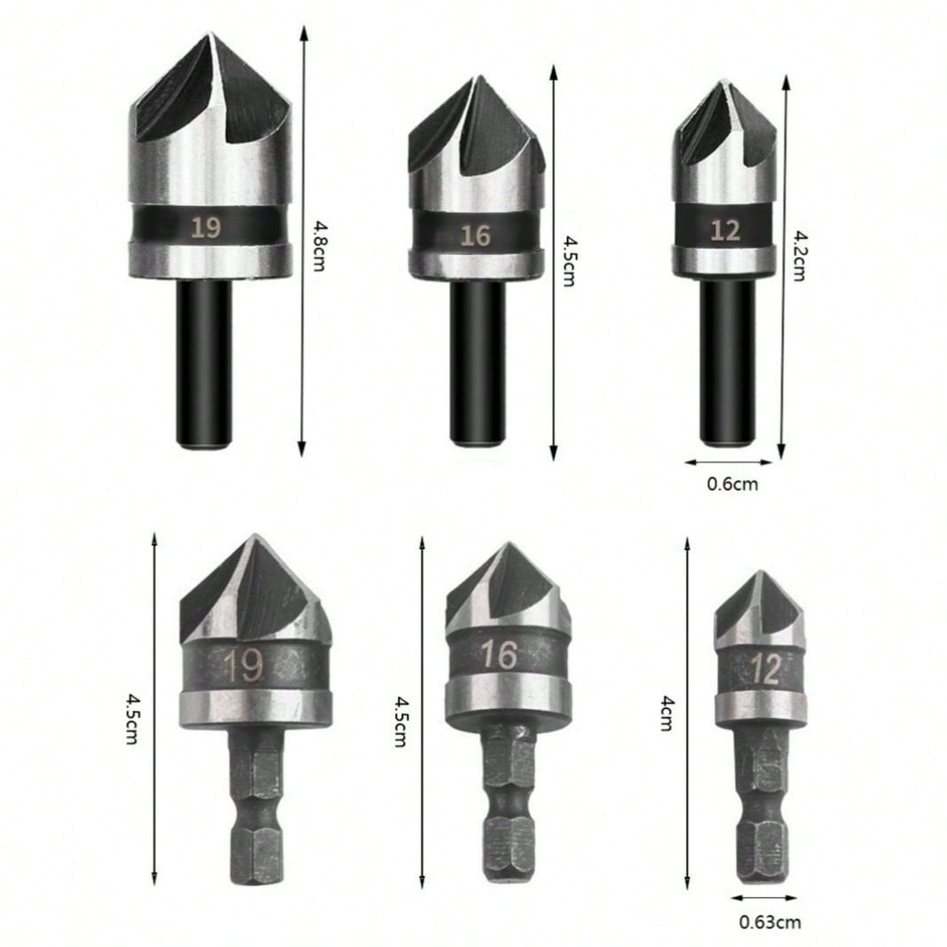90 degree countersink drill bit with single flute stainless steel