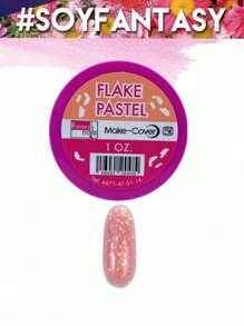 Polvo Acrilico Make Cover 1 onza Fantasy Nails para aplicación de uñas esculturales y acrílico uso profesional - Rosa vieja - Ver 2