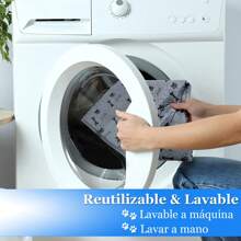 Almohadillas Lavables para Perros,Tapetes Reutilizable Desechables de Almohadillas Lavables para Orina para Perros,Antideslizantes,para Entrenamiento,Viajes,Incontinencia - Gris - Ver 5