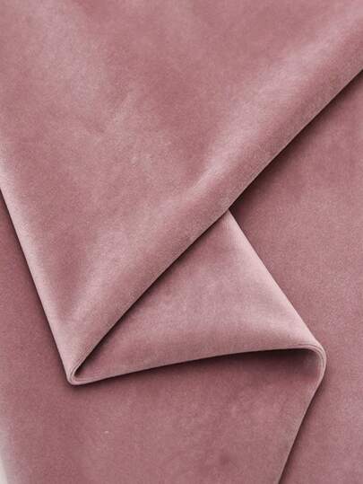 قطعة واحدة من القماش المخملي الوردي السميك الممتص للضوء للمسرح، قماش مخملي لمفرش المائدة، الملابس الرياضية، البيجامات، منشفة الشاطئ، إلخ.