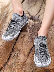 Calcetines Con Dedos Zapatos De Natación - Gris - Ver 3