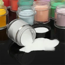 12 Farben Nagelkunstprodukt, 3 In 1 Verlängerung Acrylpulver, Kristallpulver Und Schnitzpulverset Für Nagelkunst, Salon Uv Gel Nagellack (10g)