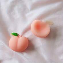 隨機款式桃子泡泡壓力緩解玩具,新奇派對裝飾,創意tpr宣泄玩具 - 彩色 - 查看 3