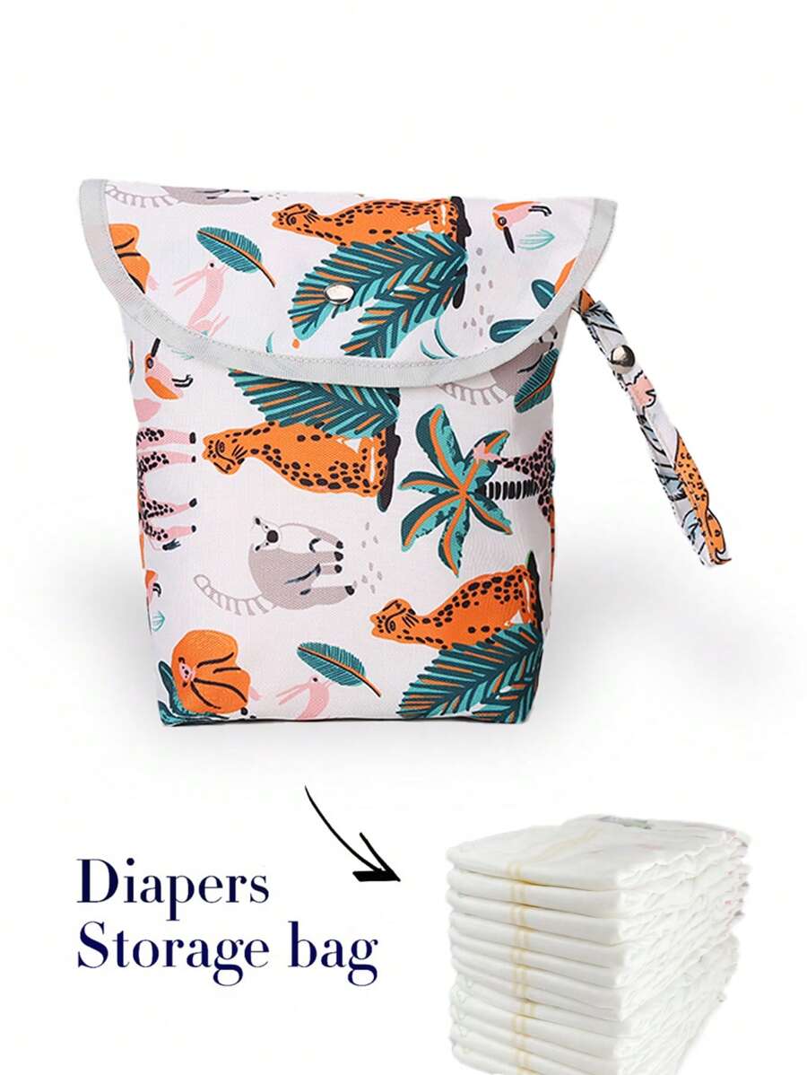 Bolso Para Guardar Pañales Para Bebé Al Salir - Multicolor - Ver 1