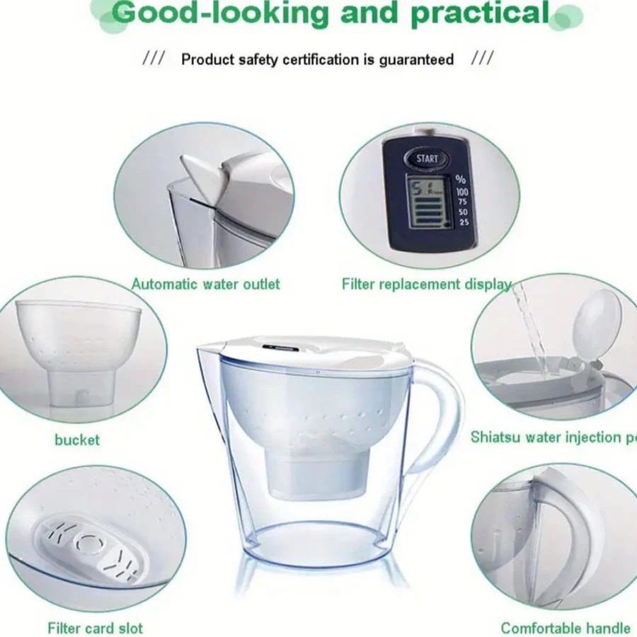 Bouteille et carafe filtrante Little Balance Carafe Blanche + 3