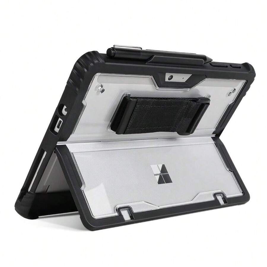 Funda Protectora Con Soporte Para Microsoft Surface Pro 4/5/6/7 - Negro - Ver 1