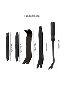 汽車音響拆裝工具維修工具內裝改裝用品音響門板安裝拆卸小搖桿 - 黑色 - 查看 2