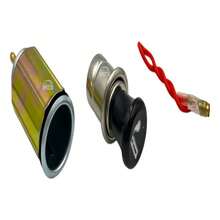 Encendedor Automotriz Universal Con Base Sin Luz - Negro - Ver 2