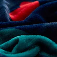 Flannel Single Quilt Cover With Fashionable Reactive Printing, Suitable For Bedroom, Hotel, And Travel Use. It Provides Quick Warmth In Winter, Quickly Warming Up The Bed, And Reducing Gas Heating Costs. - Heart to heart - View 6