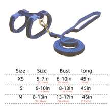 1 Miếng Xanh Vải to sợi Dây xích mèo Với In Vải Patch - Màu xanh lam - Xem 2