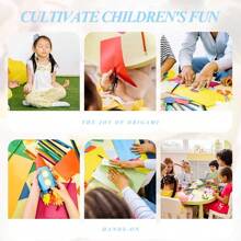 Green 100 Sheets/Pack A4 Colored Copy Handmade Paper, Multipurpose For Students And Kids' Handcraft, Printing And Copying Paper, Colored Paper - Green - View 2