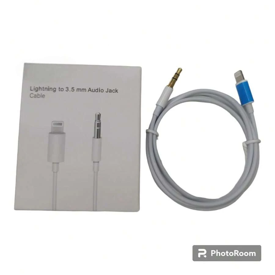 Lightning to 3.5 mm Audio Jack Cable - Blanco - Ver 1