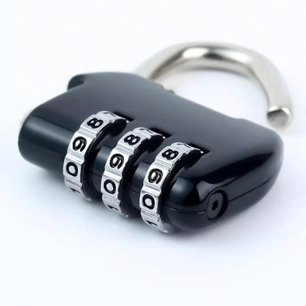 1pc, 3 Digit Combinations Padlock Safe Lock Mini Combination Lod