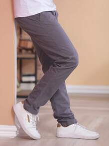Men Pants - Dark Grey - View 5