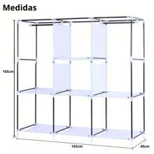 Portable Closets - Grey - View 5