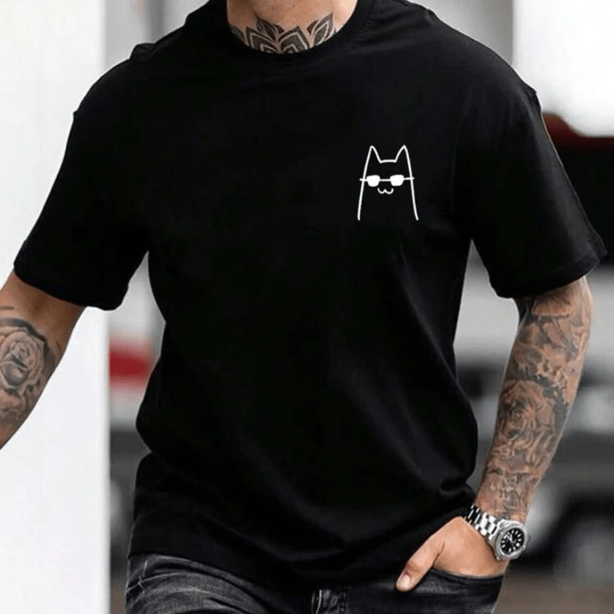 Men Shirts - Negro - Ver 1