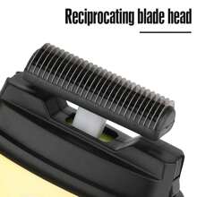 Mini Rasuradora Eléctrica Portátil Compacta Para La Cara, Rasuradora Eléctrica Sin Cable Con Lámina Para Afeitar Suave, Recargable A Través De Usb Y Adecuada Para Viajes De Hombres - Dorado - Ver 3