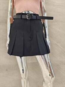 Women Shorts - 黑色 - 查看 1