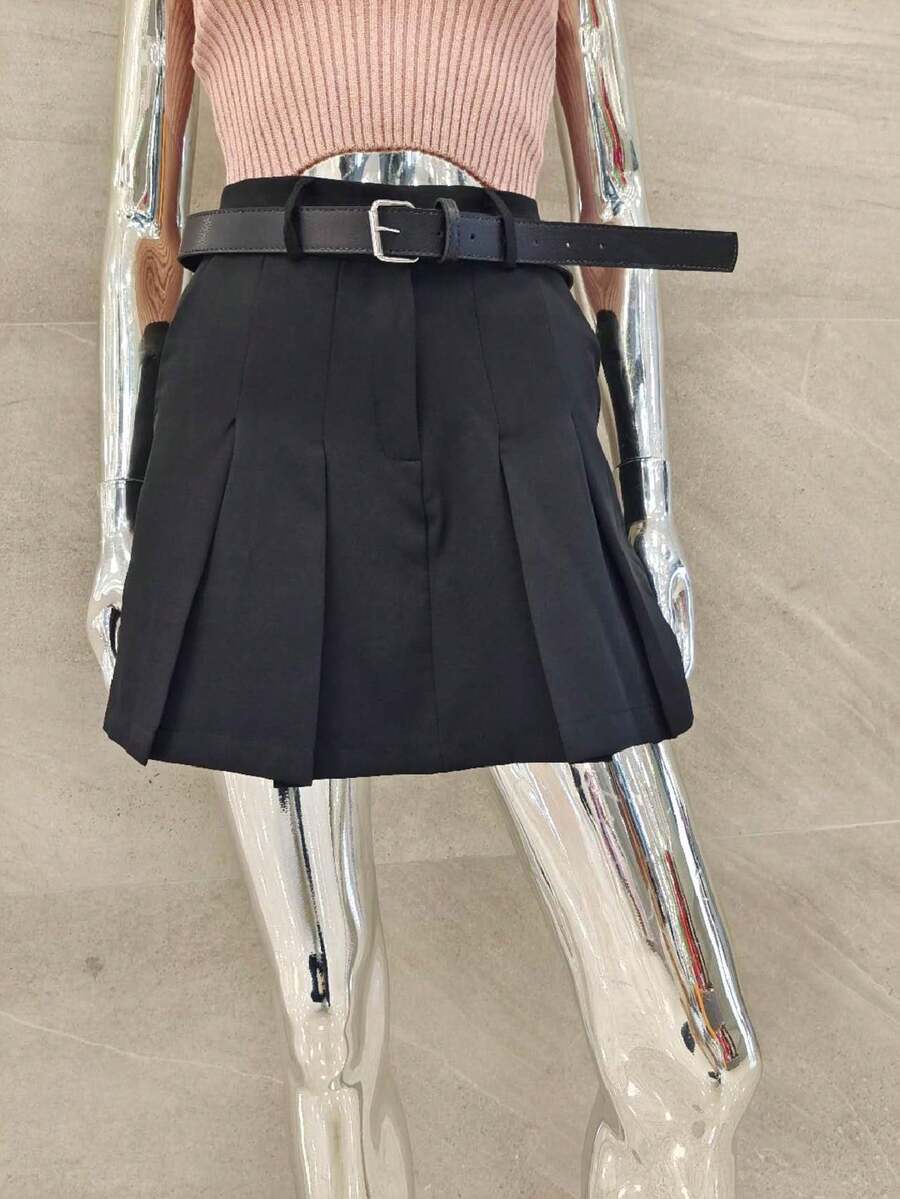 Women Shorts - 黑色 - 查看 1