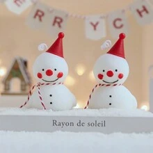 Nến, Nến, Nến thơm, Quà tặng lọ nến mùa thu, Nến người tuyết cho ngôi nhà thơm, Quà tặng mùa thu cho phụ nữ, nam giới, con gái, Nến đậu nành số lượng lớn, Nến hương thơm mùa thu, Đồ trang trí cho ngôi nhà bằng liệu pháp hương thơm - Đỏ - Xem 6