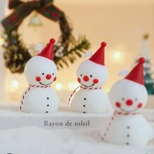 Nến, Nến, Nến thơm, Quà tặng lọ nến mùa thu, Nến người tuyết cho ngôi nhà thơm, Quà tặng mùa thu cho phụ nữ, nam giới, con gái, Nến đậu nành số lượng lớn, Nến hương thơm mùa thu, Đồ trang trí cho ngôi nhà bằng liệu pháp hương thơm - Đỏ - Xem 4